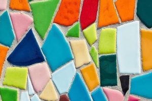 Magisches Lichtspiel durch Mosaiklampen