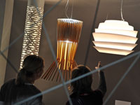 Deckenlampen verschiedene Materialien