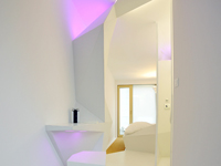 Einrichtungsidee mit Designerlampen